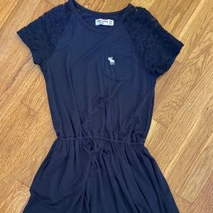Abercrombie navy blue dress!!